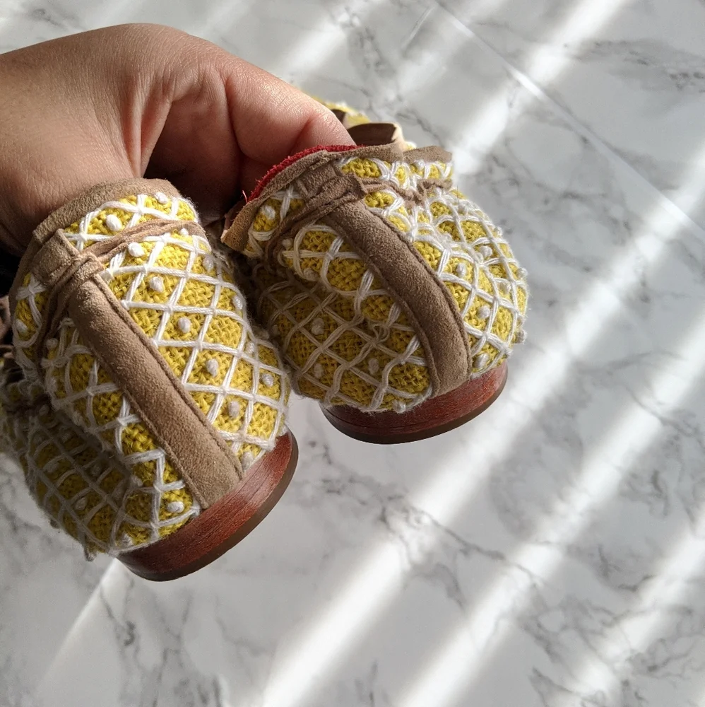 Ticket To Timbuktu ∆ Embroidered Flat - Picture 6 of 7